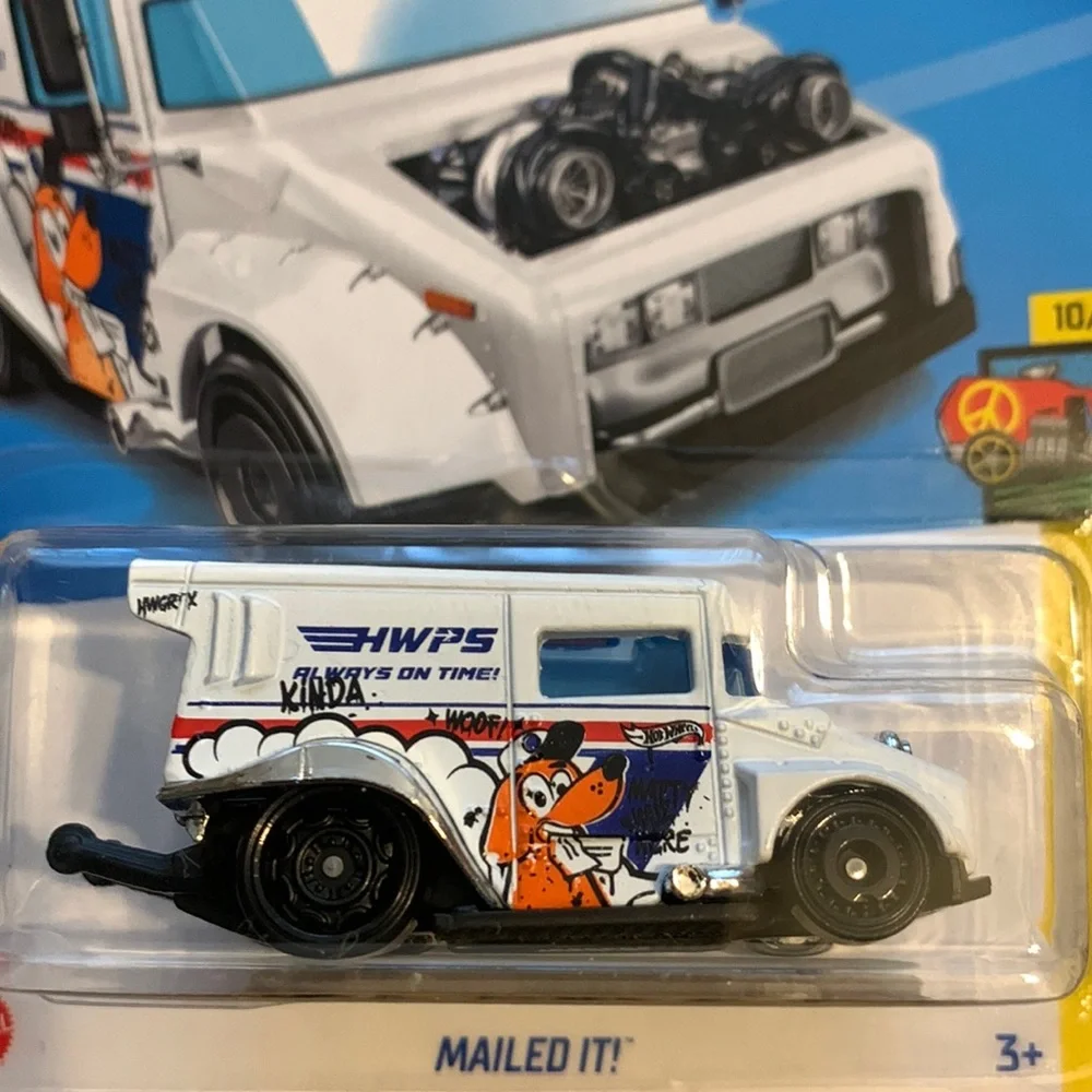 Hot Wheels Mailed It HW Art Car Hotwheels Mail Truck Lets Race Netflix New 2024
